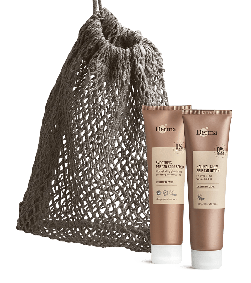 Derma Self Tan Kit - Basispakke